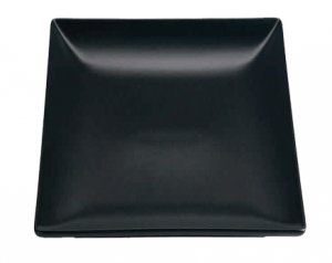 Geboorteplaats Mechanica Eigenaardig Asia Black vierkant plat bord mat zwart 18x18 cm | Plezier in de Keuken -  Kookwinkel Kitchen&More