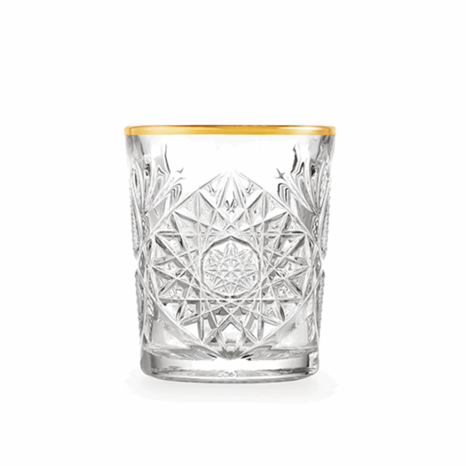 Smerig deelnemen test Tumbler glas gouden rand 35,5 cl Hobstar Libbey | Kwaliteit horeca whisky  glazen - Kookwinkel Kitchen&More