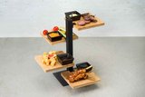 Tapas toren set met bamboe plankjes 37 cm 