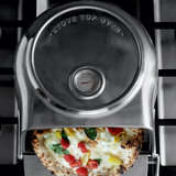 Stove top pizza oven Fernus Polished Aluminium_