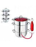 Stoomextractor - Ontsapper RVS 8 liter Brunbeste