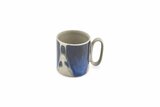 Beker 39cl grijs/blauw Paint