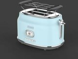 Retro Broodrooster 2 Slice Toaster Blauw Westinghouse