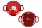 Braadpan 20 cm rood Fontestic