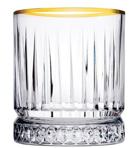 Imitatie Schiereiland wij Glas 35,5 cl Elysia met gouden randje | Originele whiskyglazen - Kookwinkel  Kitchen&More