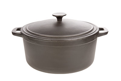 Kookpot Bergerac Zwart 6L