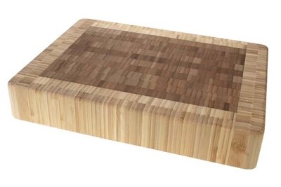 Snijplank bamboe x 6cm hoog | Dikke bamboe snijplanken aanbieding - Kookwinkel