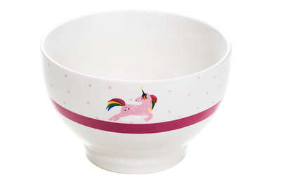 Ontbijtbol 13 cm Unicorn