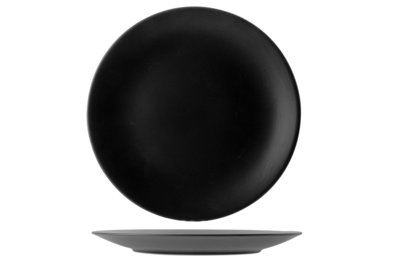 Bord plat 25 cm Serena Black