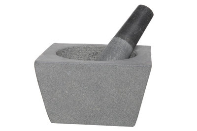 Vijzel met stamper van graniet | Voordelig online vijzels kopen SALE - Kookwinkel Kitchen&More
