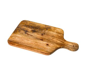 Houten serveerplank rechthoekig 43 cm x 23 cm