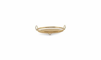 Draadmand 19,5 cm goud Serve