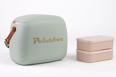 Koelbox met 2 boxen 6 L groen Coolerbag