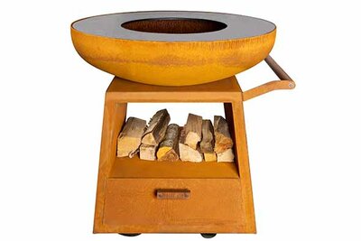 Barbecue Whitefire 94,5 cm Cortenstaal Roest 