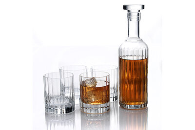 Whiskey set karaf en tumblers Bach