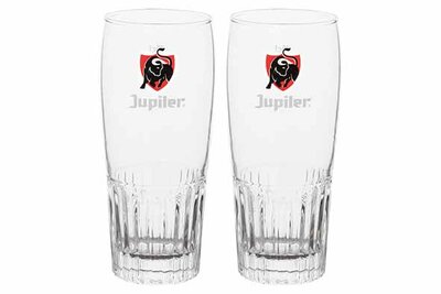 Jupiler glas 25 cl set van 2