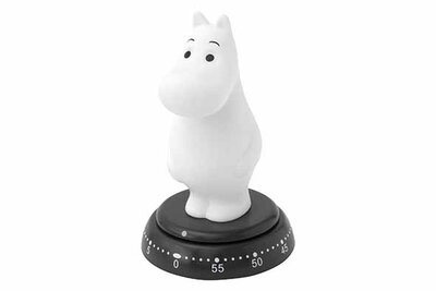 Kookwekker Nijlpaard Moomin Wit