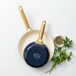 Koekenpannenset 2 delig Greenpan Padova Oxford Blue Gold