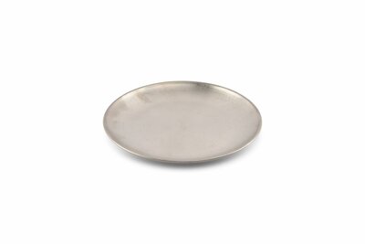 Plat bord antique 20 cm zilver Serve