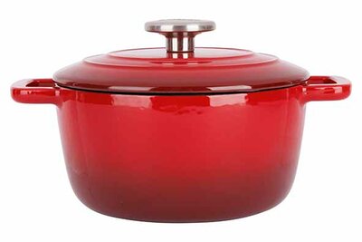 Braadpan 20 cm rood Fontestic