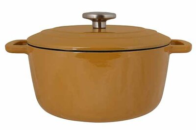 Braadpan 24 cm geel Fontestic