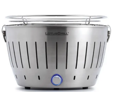 Tafelbarbecue zilver 35 cm LotusGrill