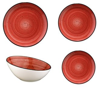 rand Archeologisch De volgende Serviesset 18 delig Bonna Passion Red | Rood servies - Kookwinkel  Kitchen&More