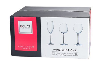 modus Preventie Koe Glazen set 18-delig Wine Emotions Cristal d'Arques | Speciale set wijn- en  champagne glazen AANBIEDING - Kookwinkel Kitchen&More